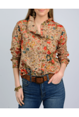 Ivy Jane Ivy Jane Eyelet Floral Snap Shirt