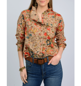 Ivy Jane Ivy Jane Eyelet Floral Snap Shirt