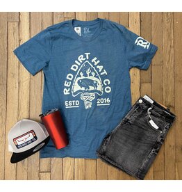 Red Dirt Designs Red Dirt Hat Co Arrowhead Heather Deep Teal