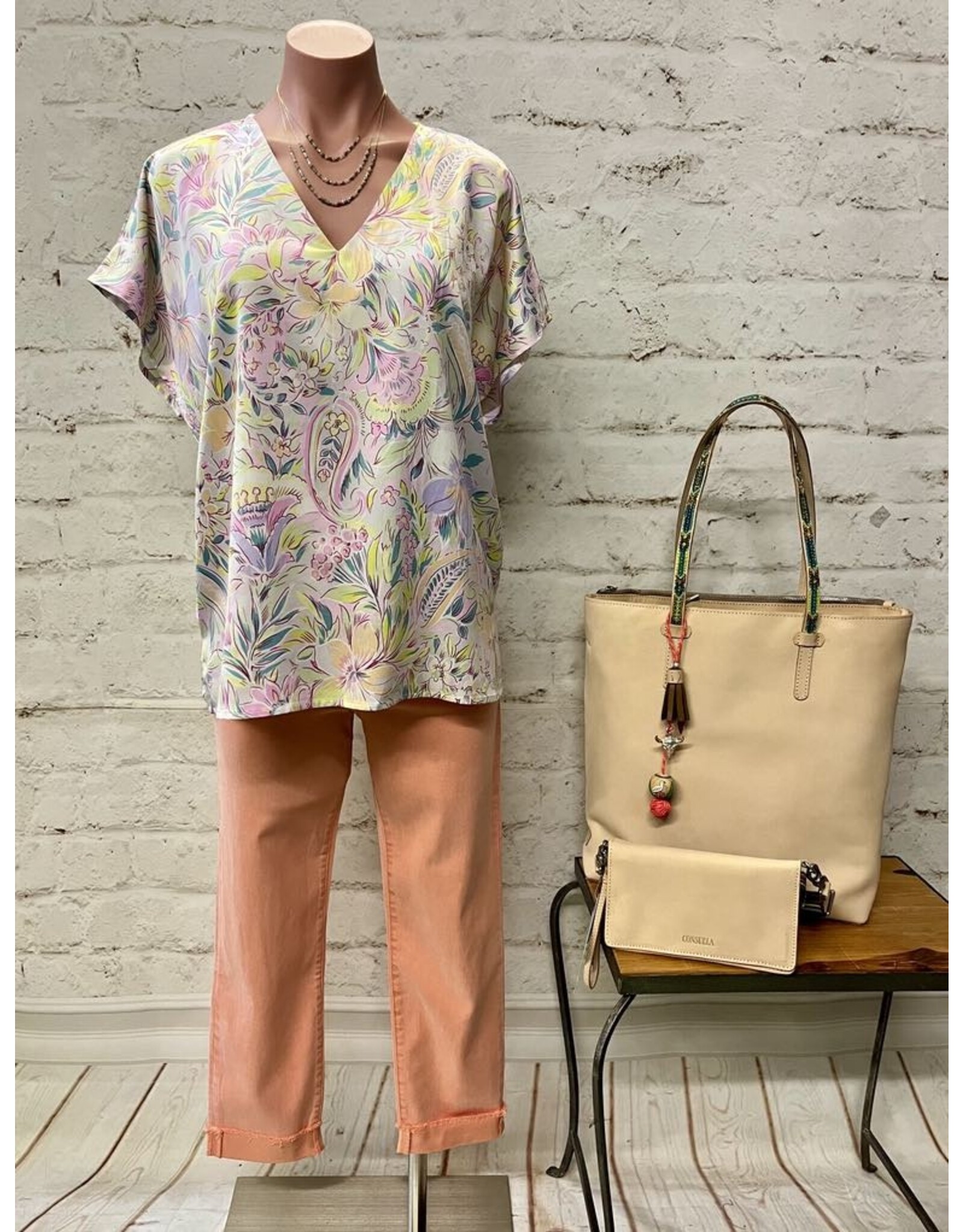 Aletris Satin Oversized Top