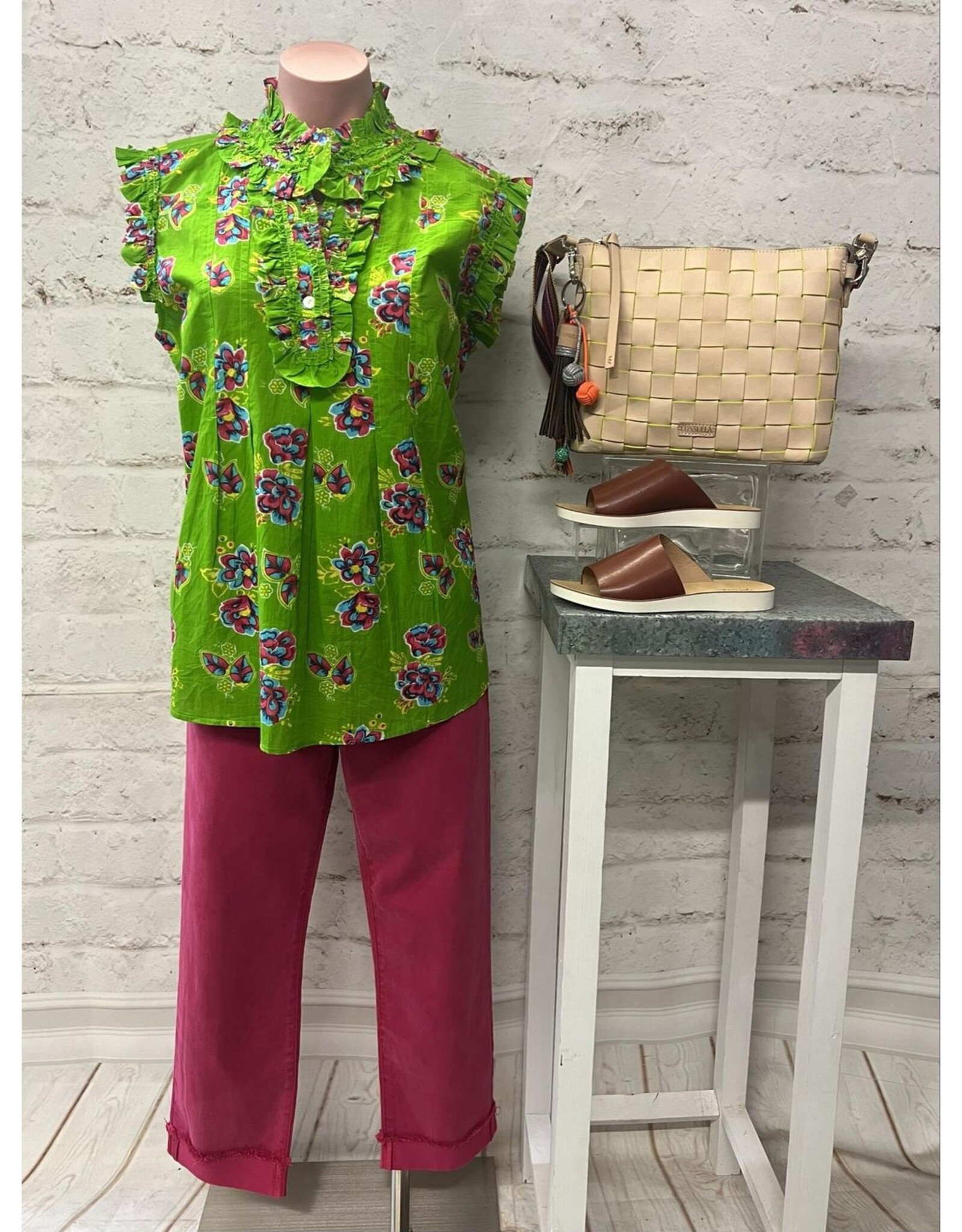 Ivy Jane Ivy Jane Green With Envy Top