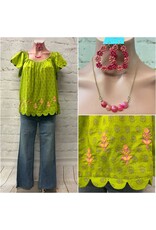 Ivy Jane Ivy Jane Scalloped Hemmed Top