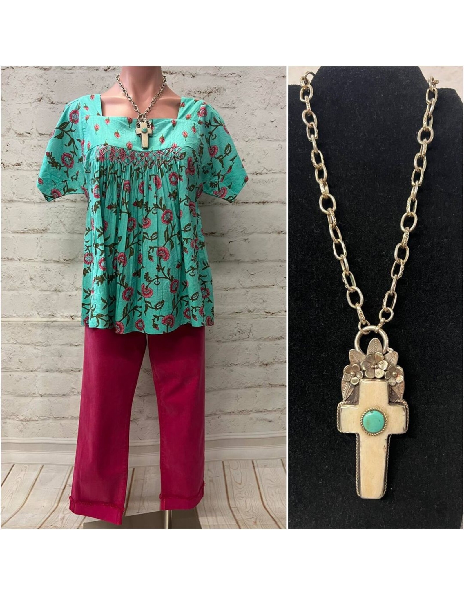 Ivy Jane Ivy Jane Smocked Yoke Top