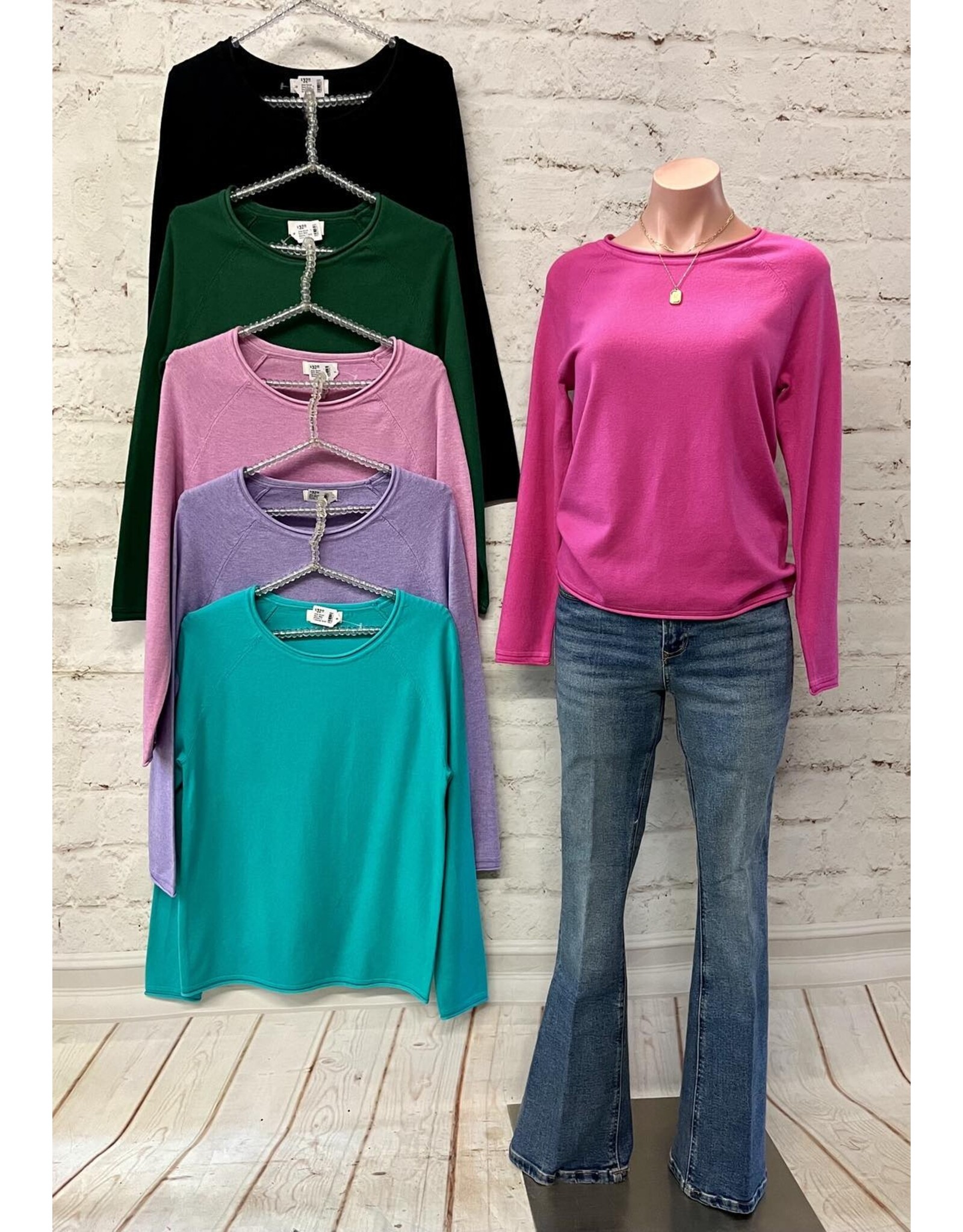 Alina Round Neck Basic Sweater