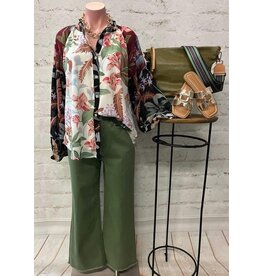 Frances Feminine Chiffon Top