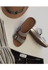 Clarks Clarks Brookleigh Sun Silver Leather