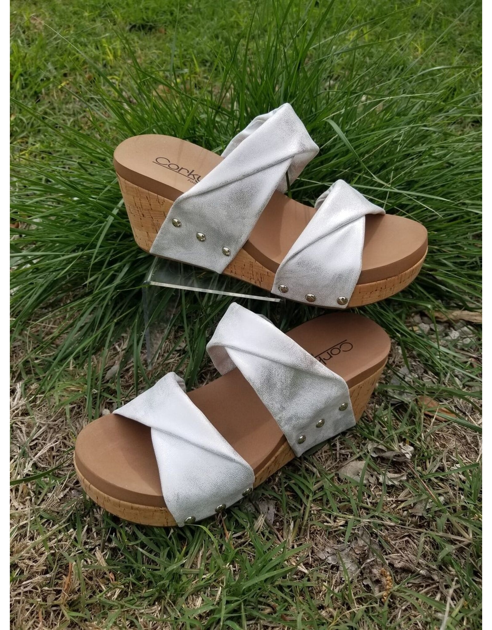Corkys Corkys Stranded Wedge Sandal