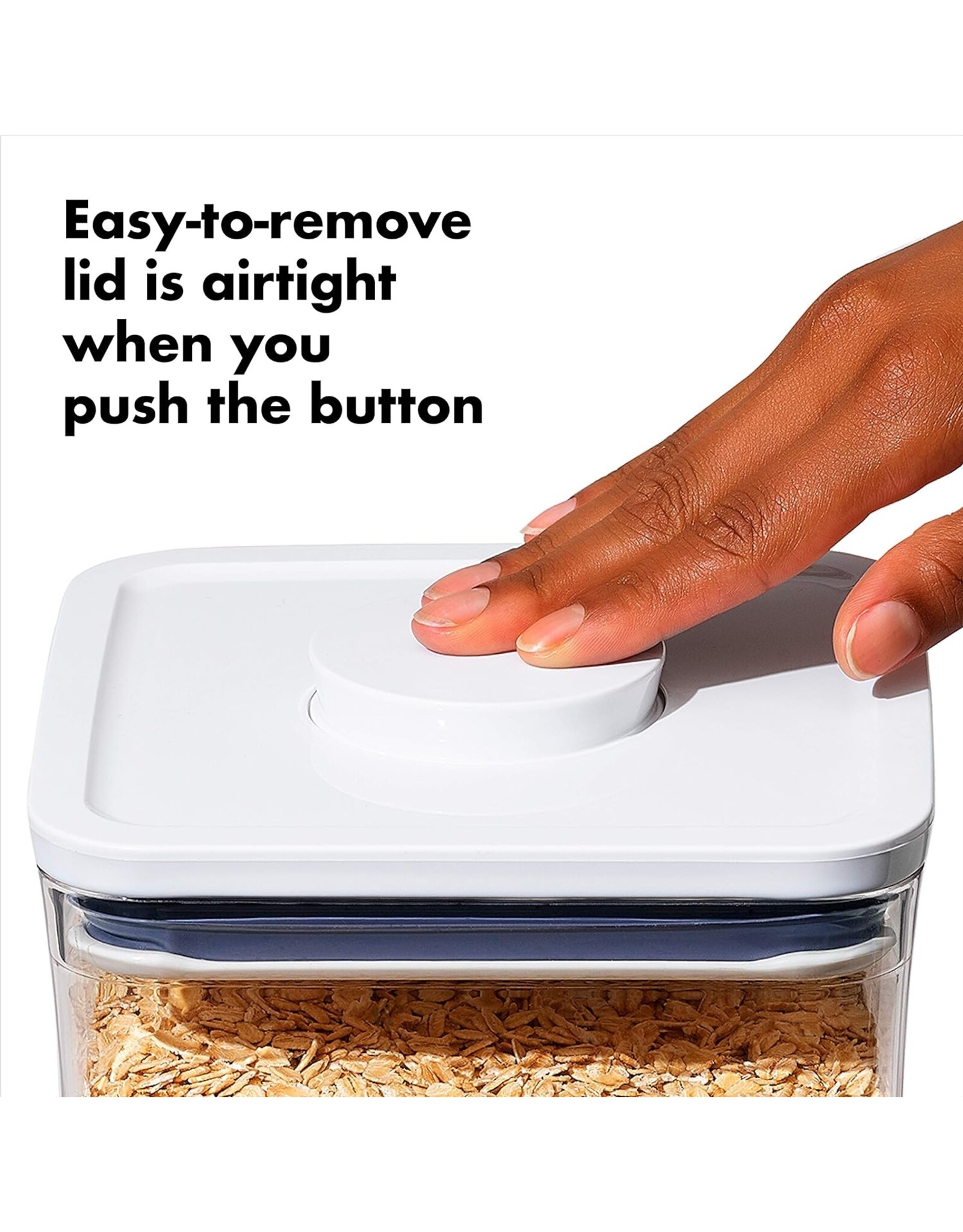 OXO OXO Pop Container-Slim Rectangle-Mini 0.4 Qt.