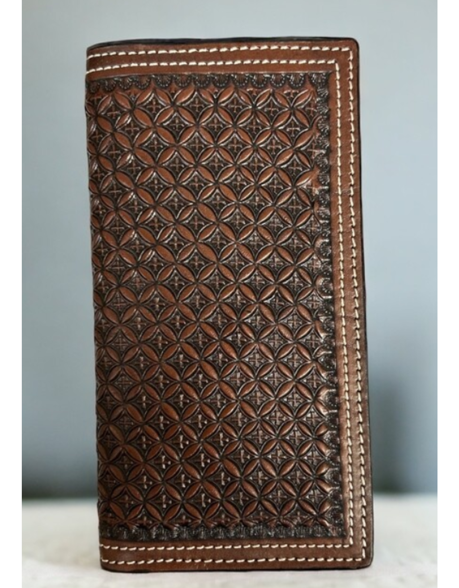 Leather Rodeo Wallet Cognac Vintage