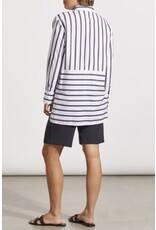 Tribal Tribal Striped Cotton Button-Up Shirt