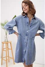 Gianna Washed Denim Shirt Dress