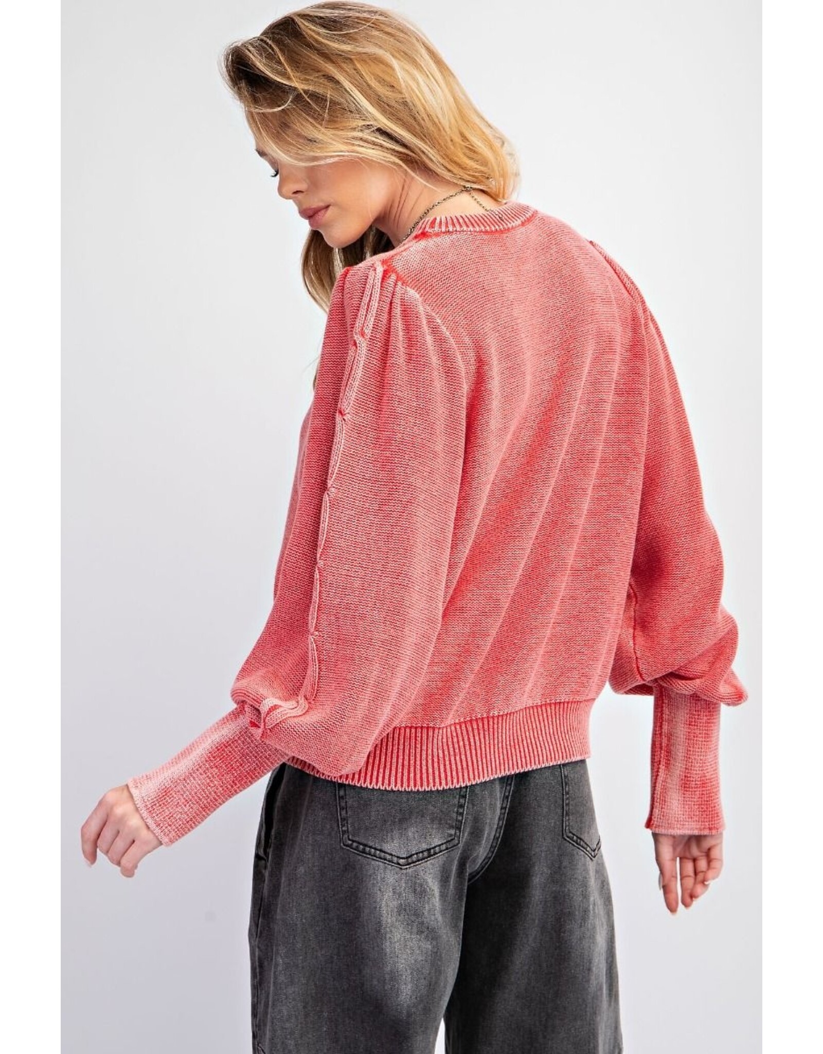 Georgina Bubble Sleeve Sweater