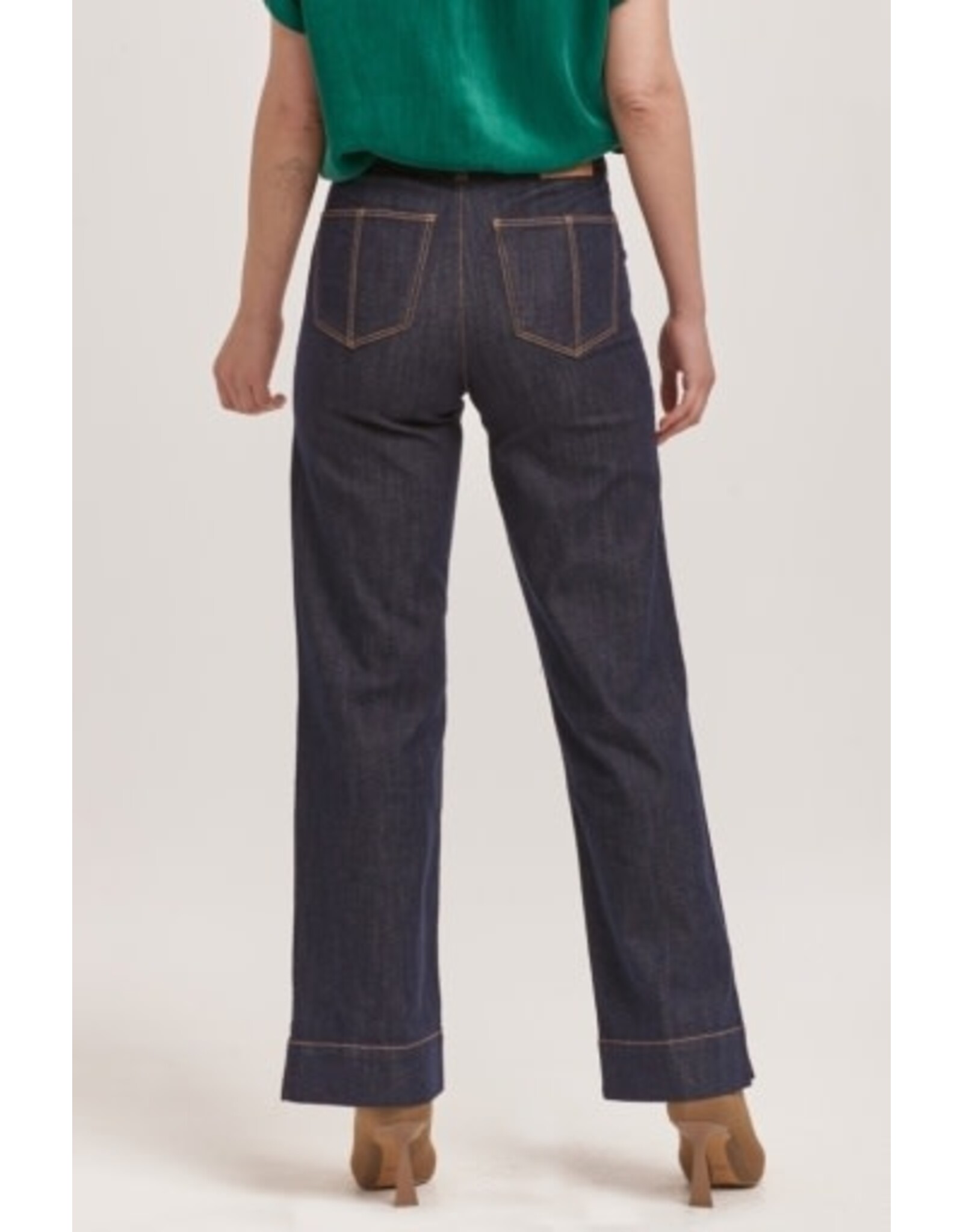 Dear John Denim Dear John Holly High Rise Cuffed Straight Jeans