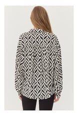 Gracelyn Geometric Print Top