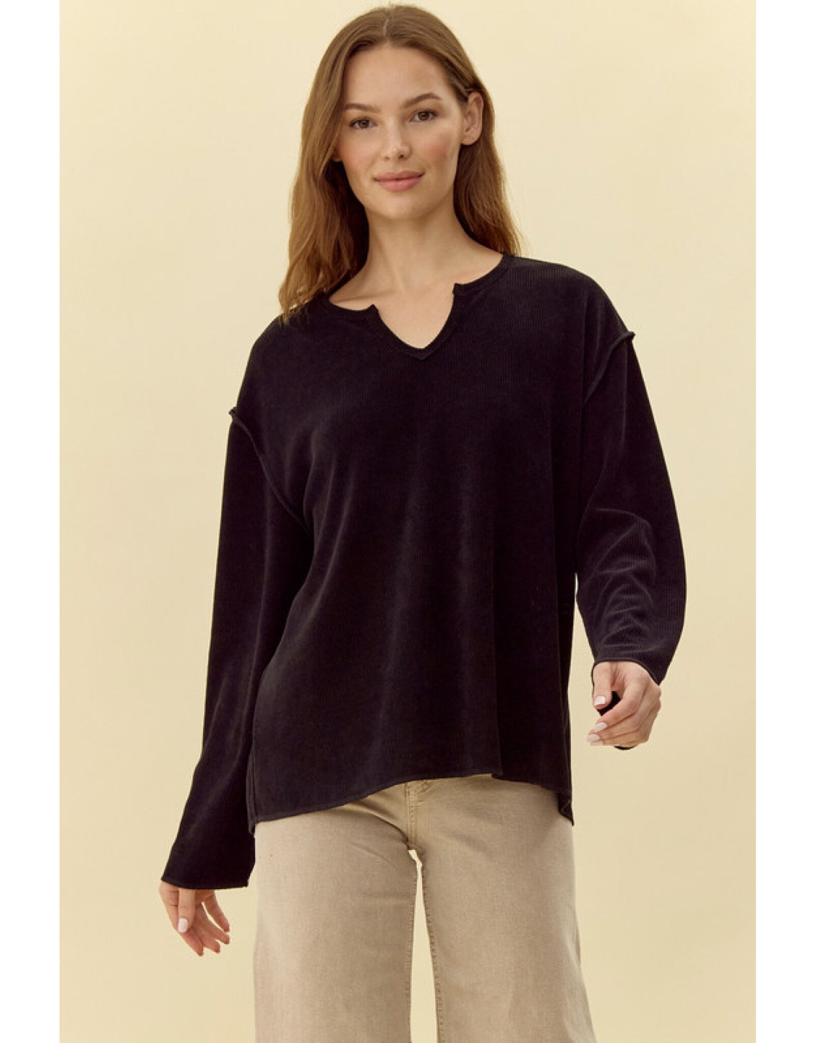 Grier Textured Knit Top