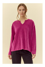 Grier Textured Knit Top