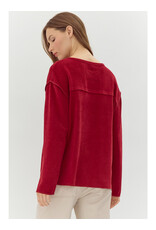 Grier Textured Knit Top