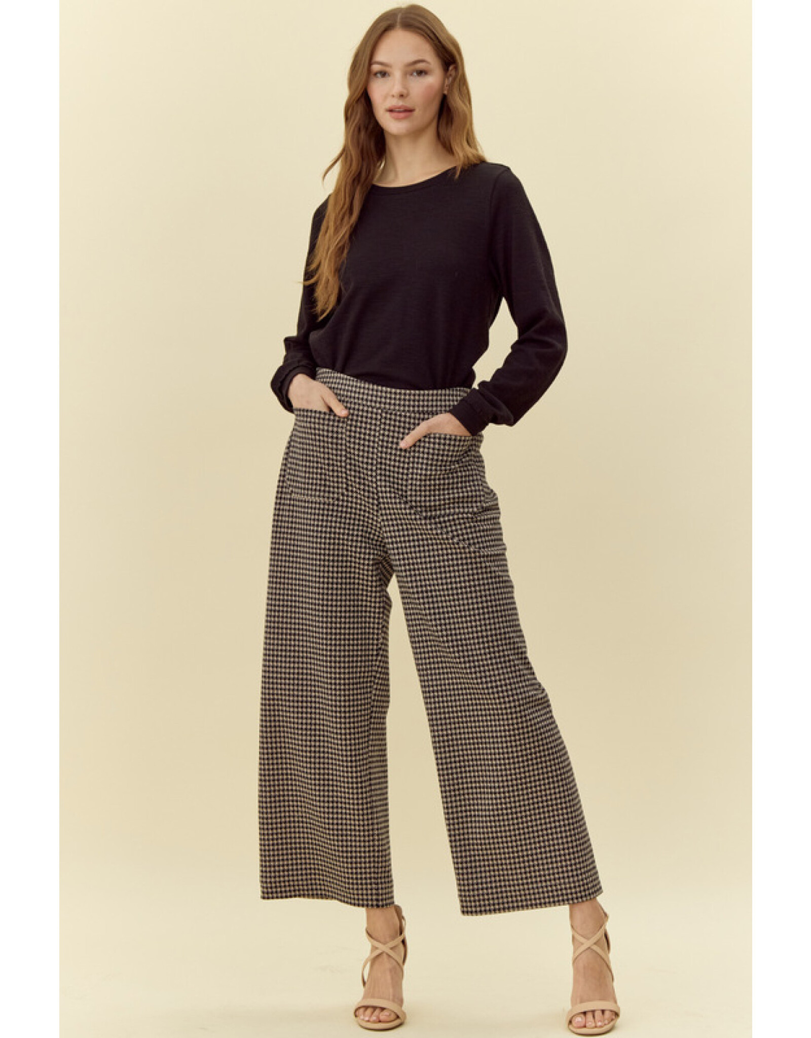 Galina Houndstooth Pant