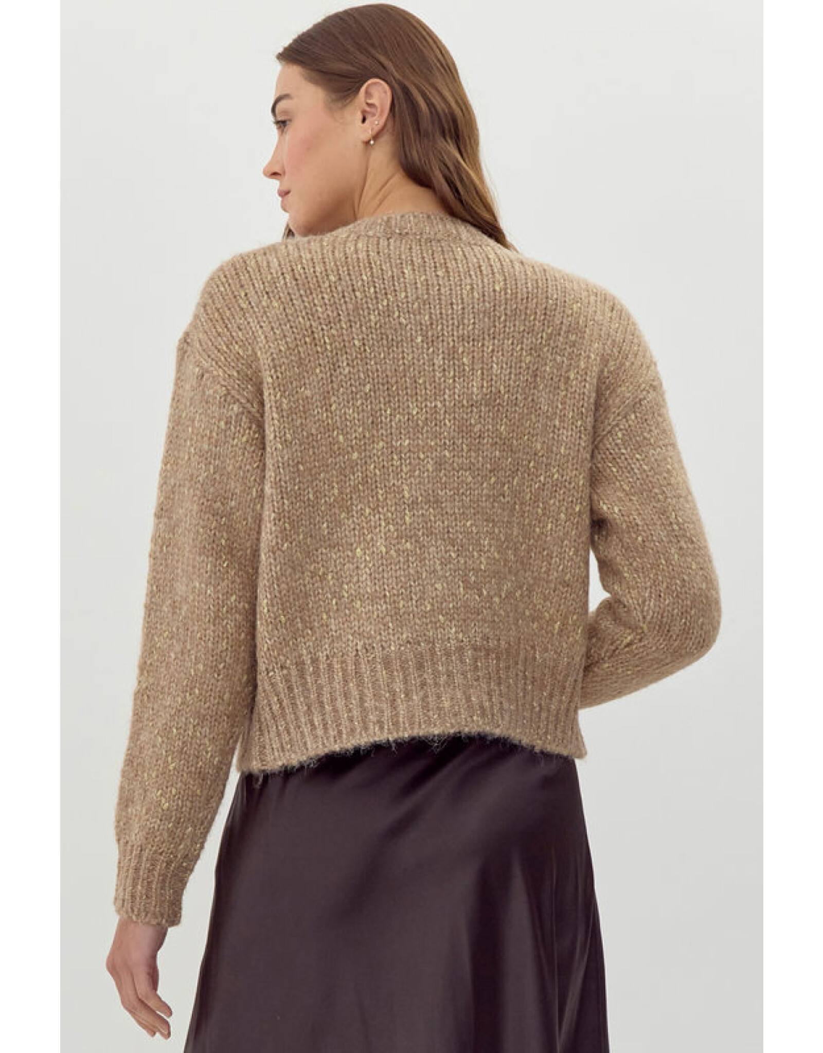 Golda Classic Button Sweater