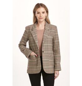 Dear John Denim Dear John Clyde Long Sleeve Notched Lapel Blazer Jacket