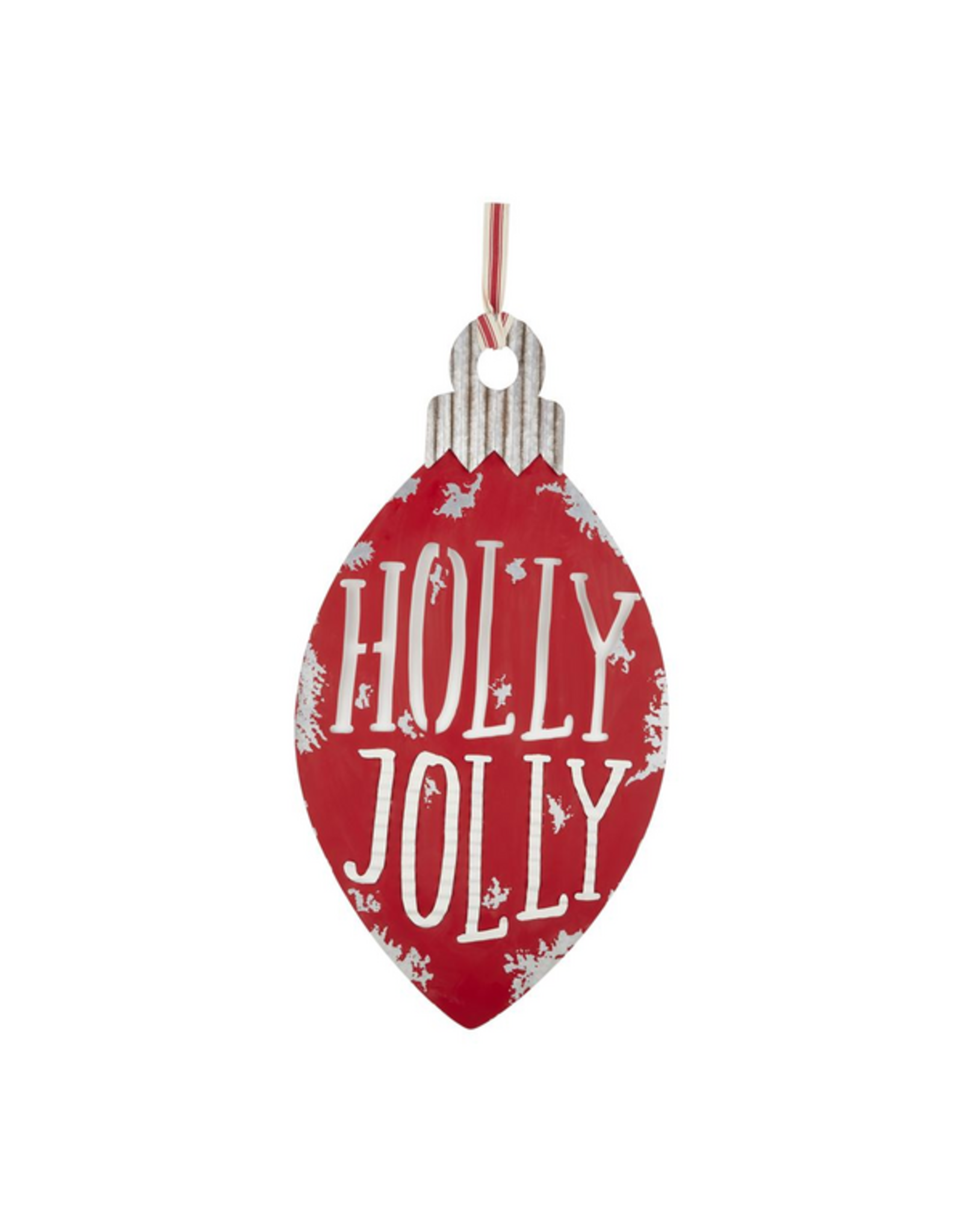 Mud Pie Jolly Ornament Door Hanger