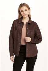 Dear John Denim Dear John Gina Suede Shirt Jacket