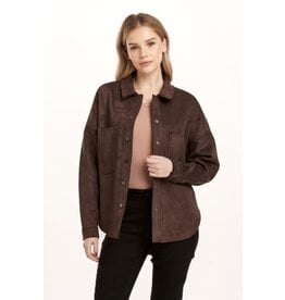 Dear John Denim Dear John Gina Suede Shirt Jacket