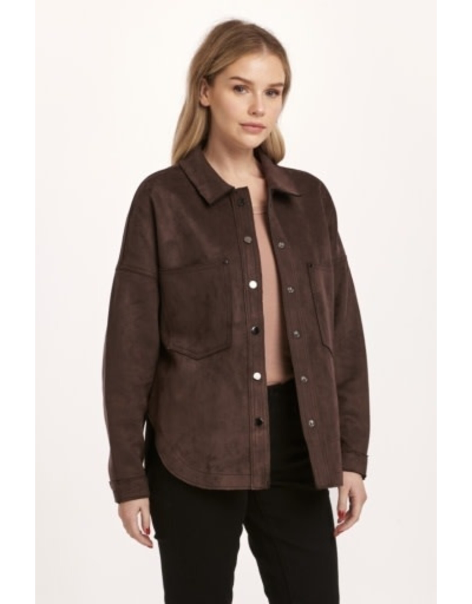 Dear John Denim Dear John Gina Suede Shirt Jacket