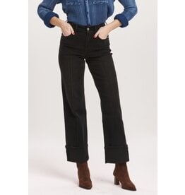 Dear John Denim Dear John Holly High Rise Cuffed Straight Jeans - Jet Set