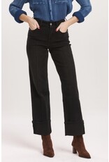 Dear John Denim Dear John Holly High Rise Cuffed Straight Jeans - Jet Set