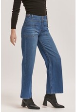 Dear John Denim Dear John Doja  High Rise Wide Leg Ankle Jean Peninsula