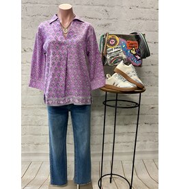 Ivy Jane Ivy Jane Block Print Shirt