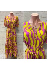 Guinevere Geo Print Maxi Dress