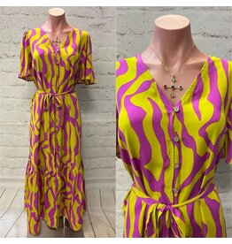 Guinevere Geo Print Maxi Dress