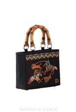 Double D Ranch Double D Ranch Before Barbed Wire Beaded Bag