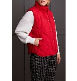 Tribal Tribal Quilted A-Line Puffer Vest