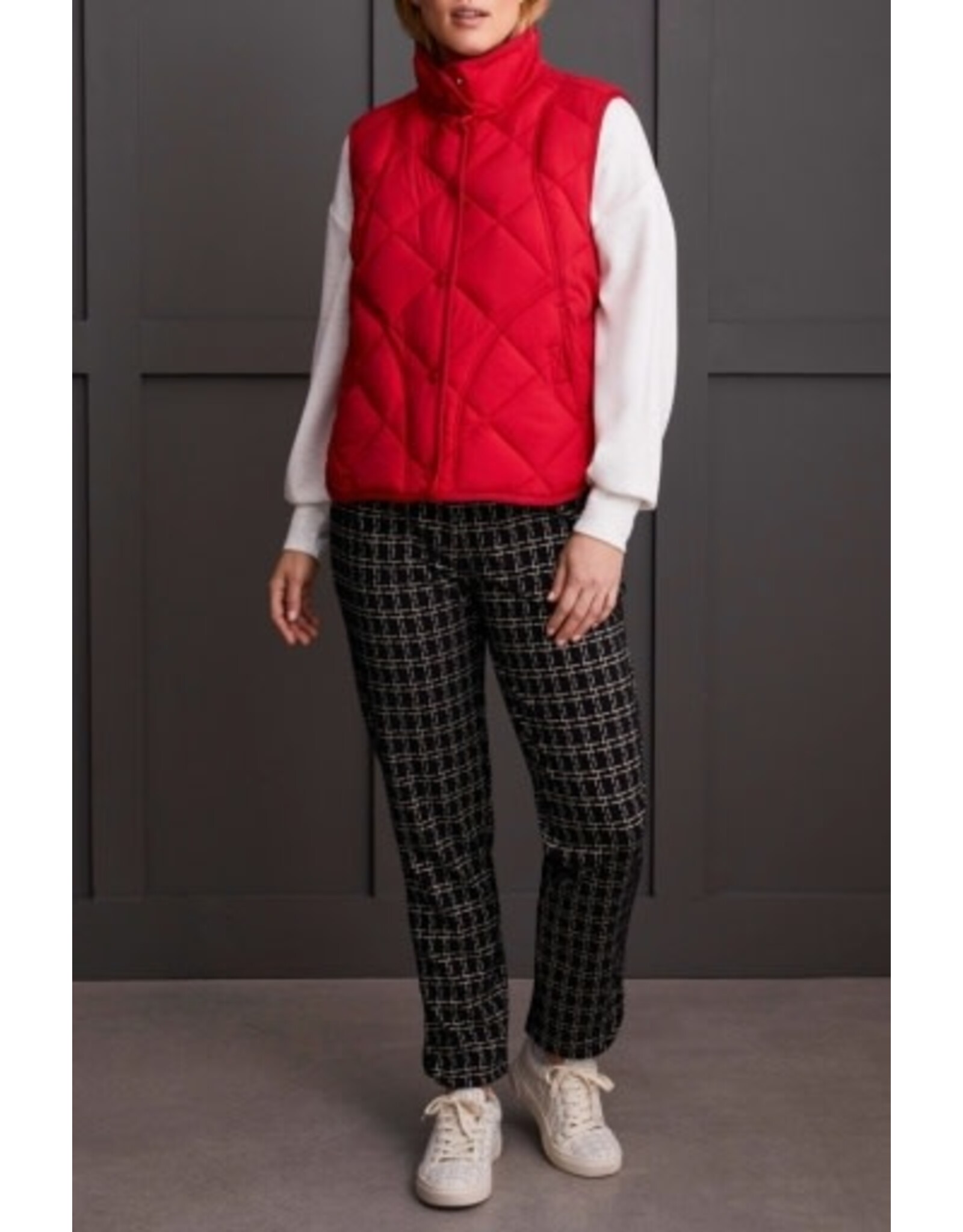 Tribal Tribal Quilted A-Line Puffer Vest