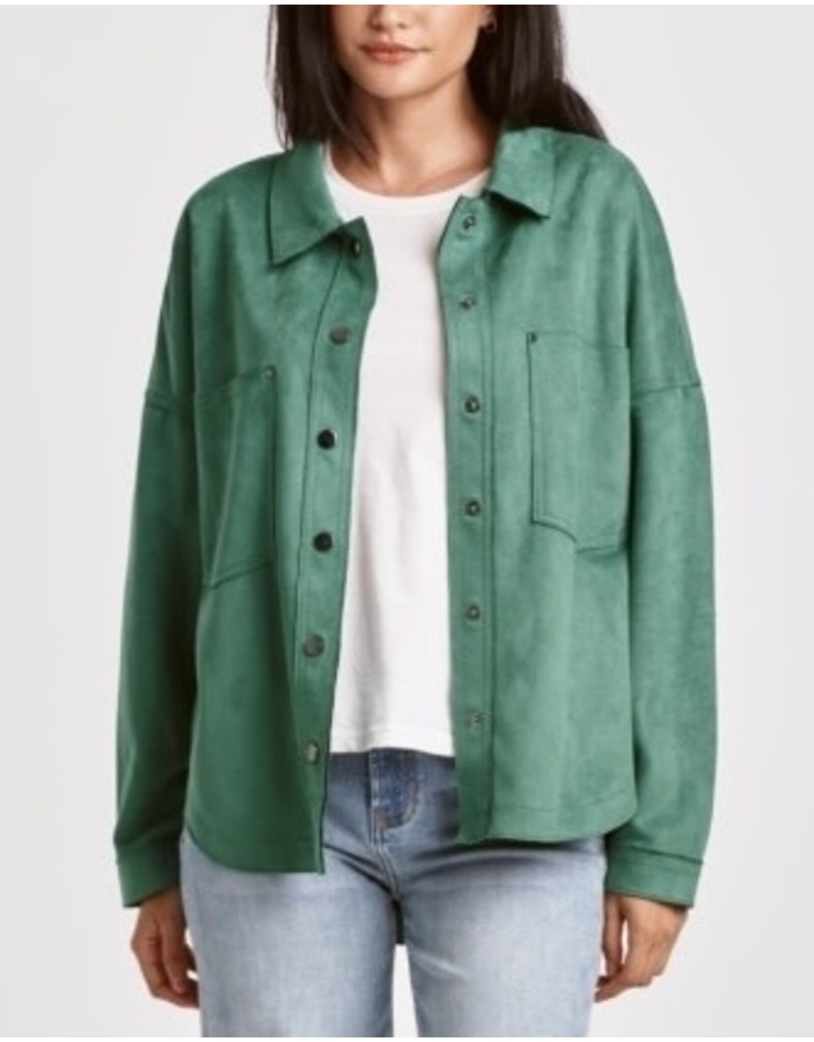 Dear John Denim Dear John Gina Suede Shirt Jacket