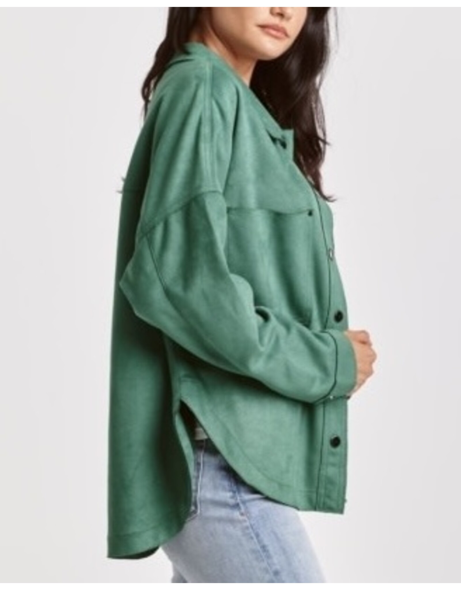 Dear John Denim Dear John Gina Suede Shirt Jacket
