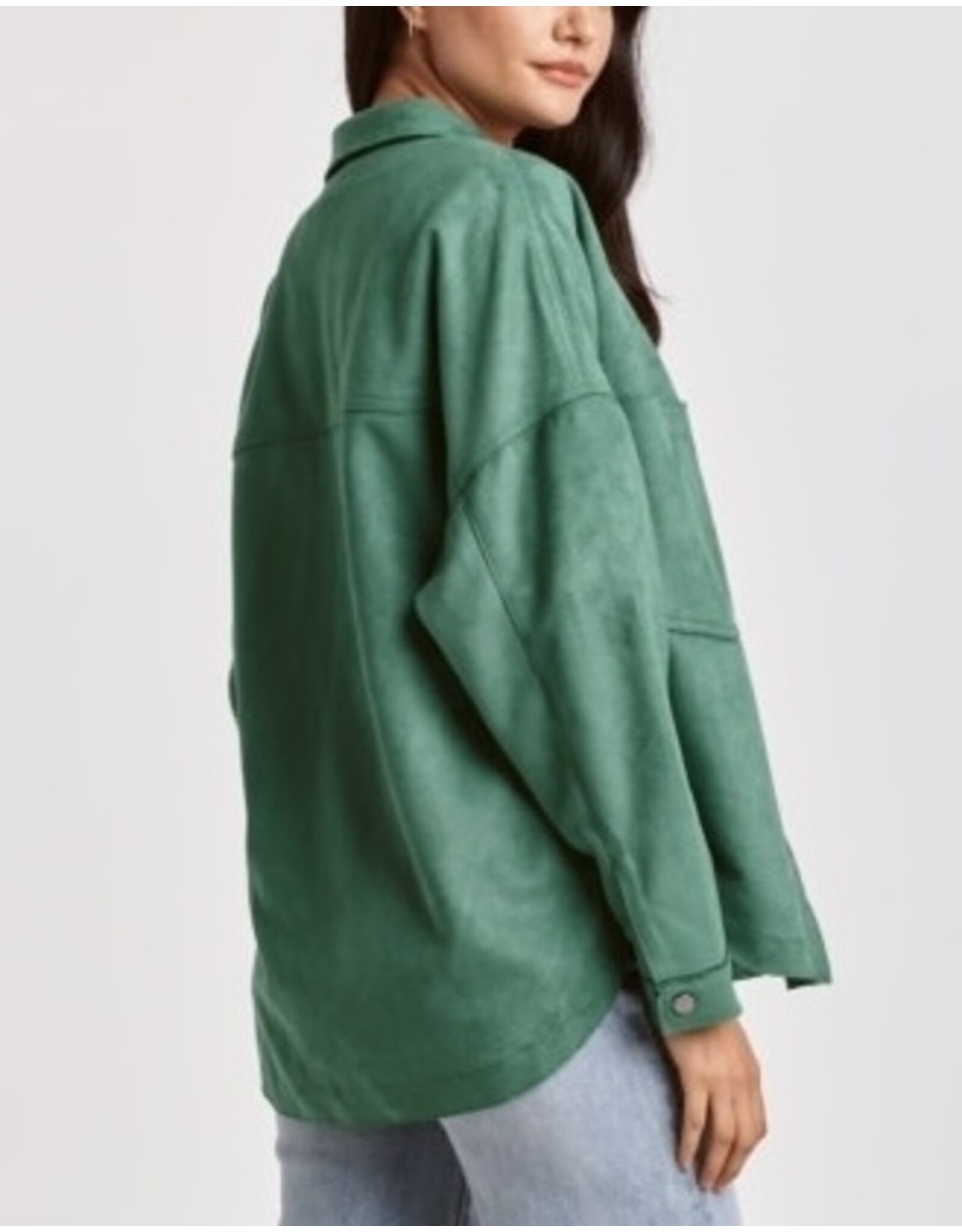 Dear John Denim Dear John Gina Suede Shirt Jacket