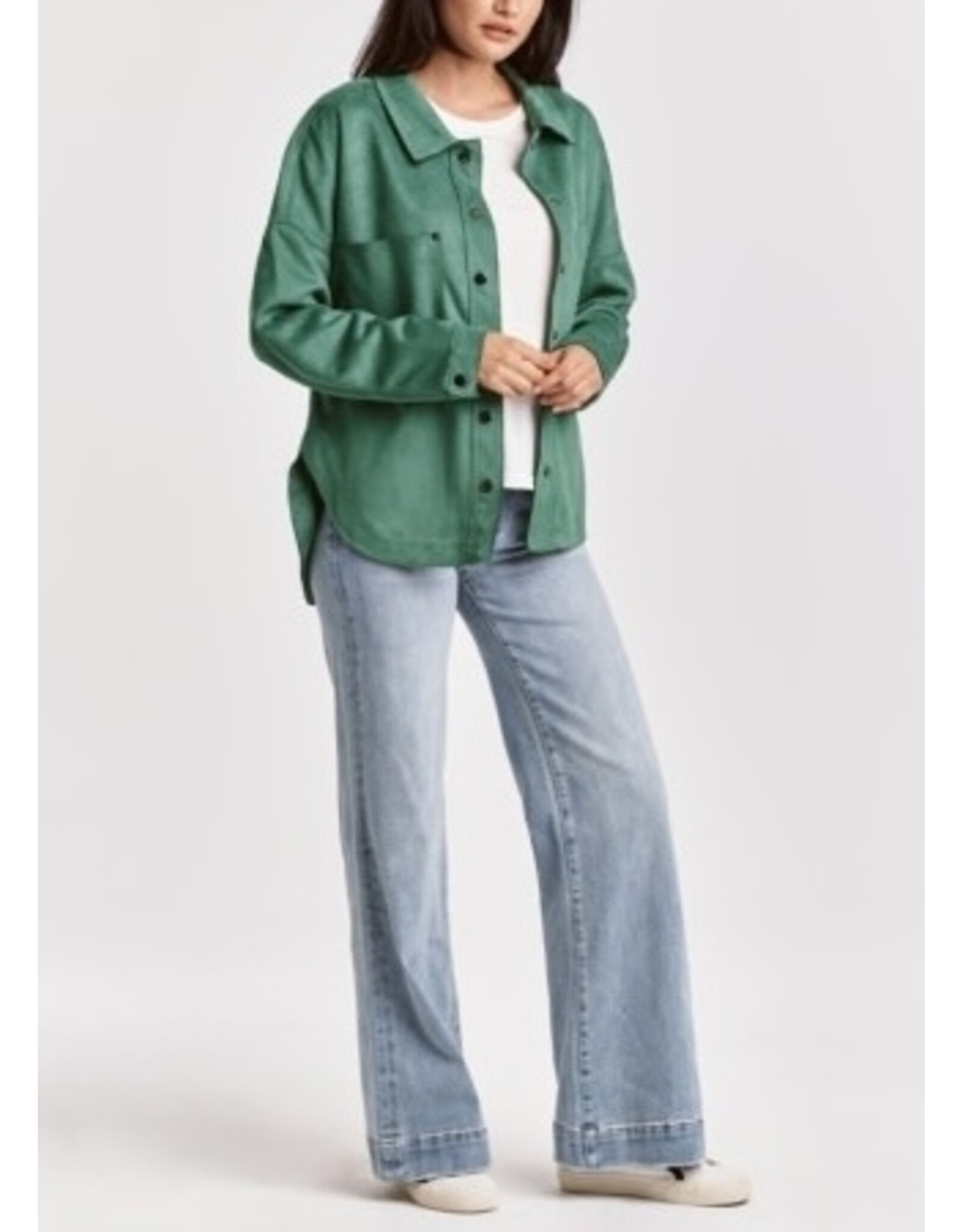 Dear John Denim Dear John Gina Suede Shirt Jacket