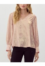 Gloriana Metallic Wide Cuff Top
