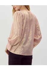 Gloriana Metallic Wide Cuff Top