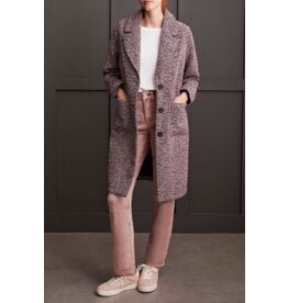 Tribal Tribal Boucle Duster Coat