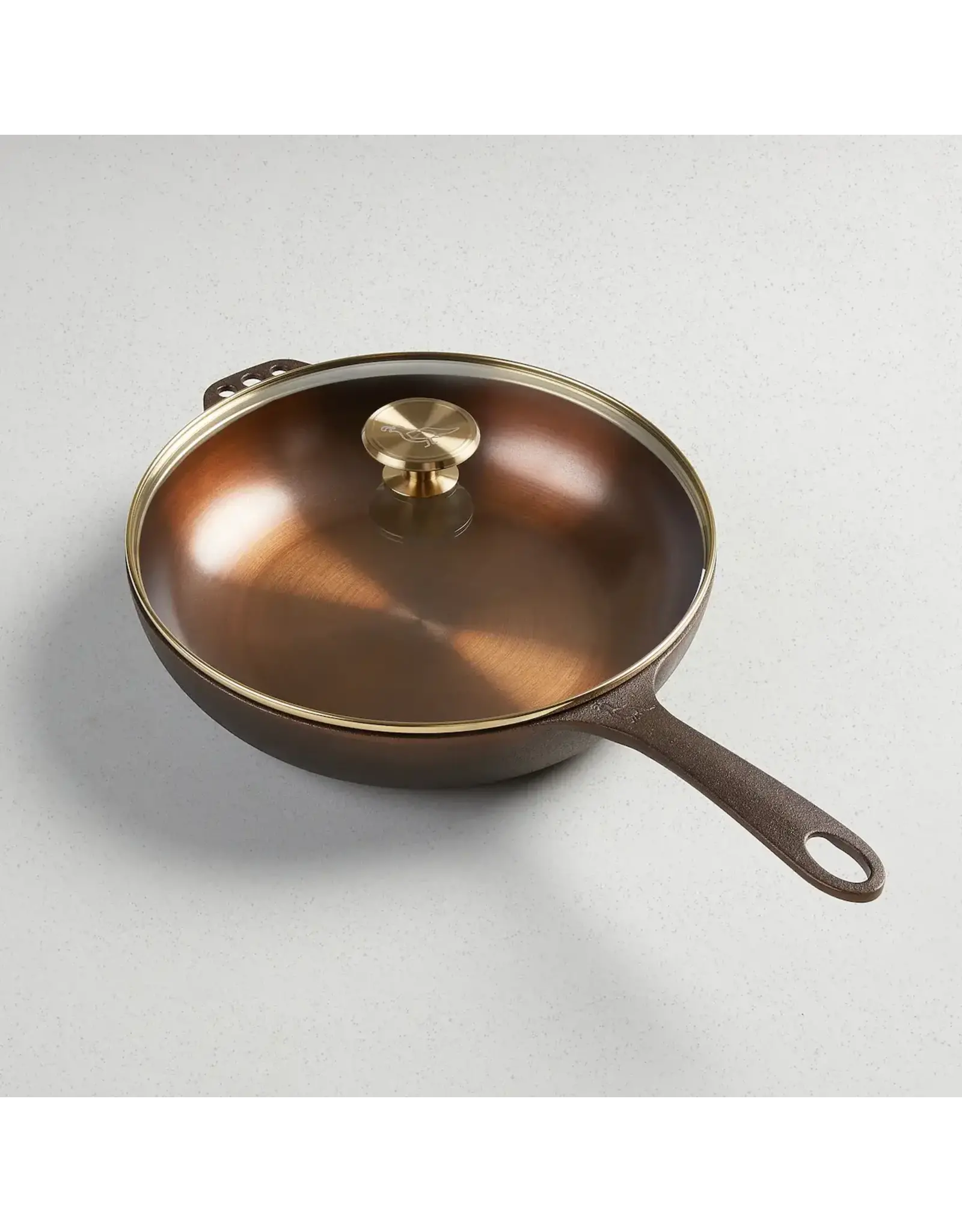 Smithey Smithey No.11 Deep  Skillet With Glass Lid