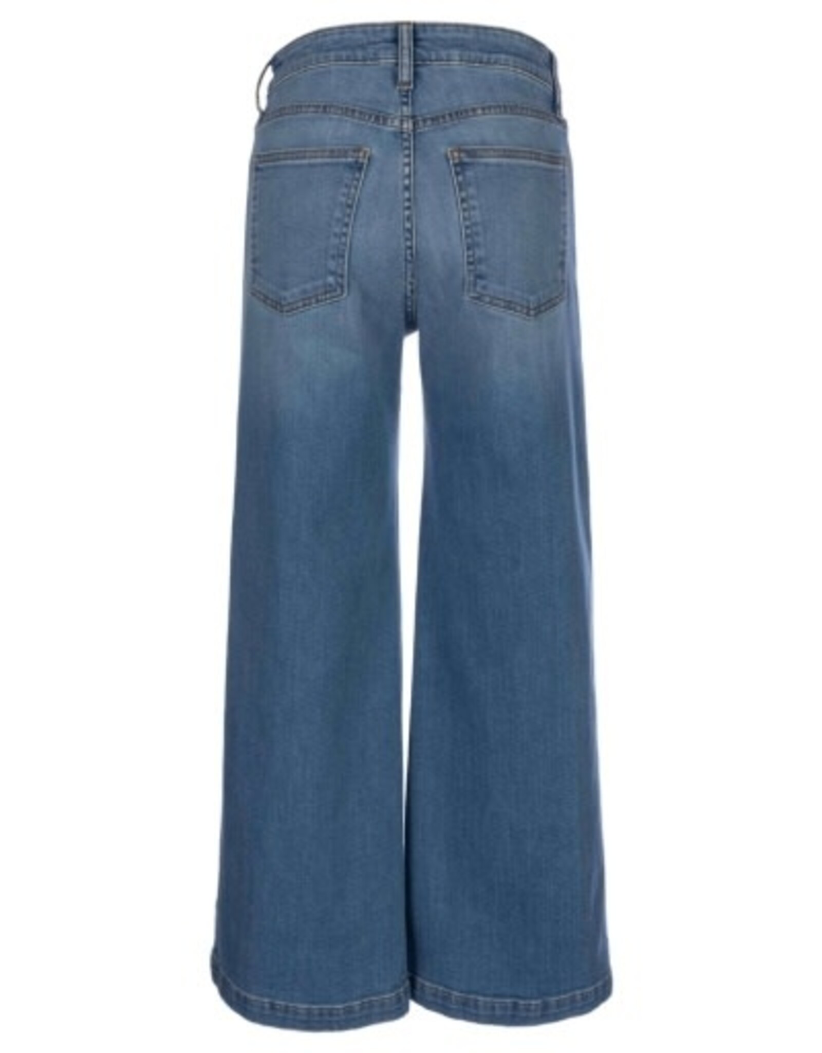 Kut from the Kloth / STS Blue KUT Meg High Rise Wide Leg Frt Princess Seam Lightining