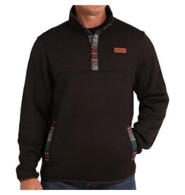 Cinch Cinch Mens Pullover Sweater Brown