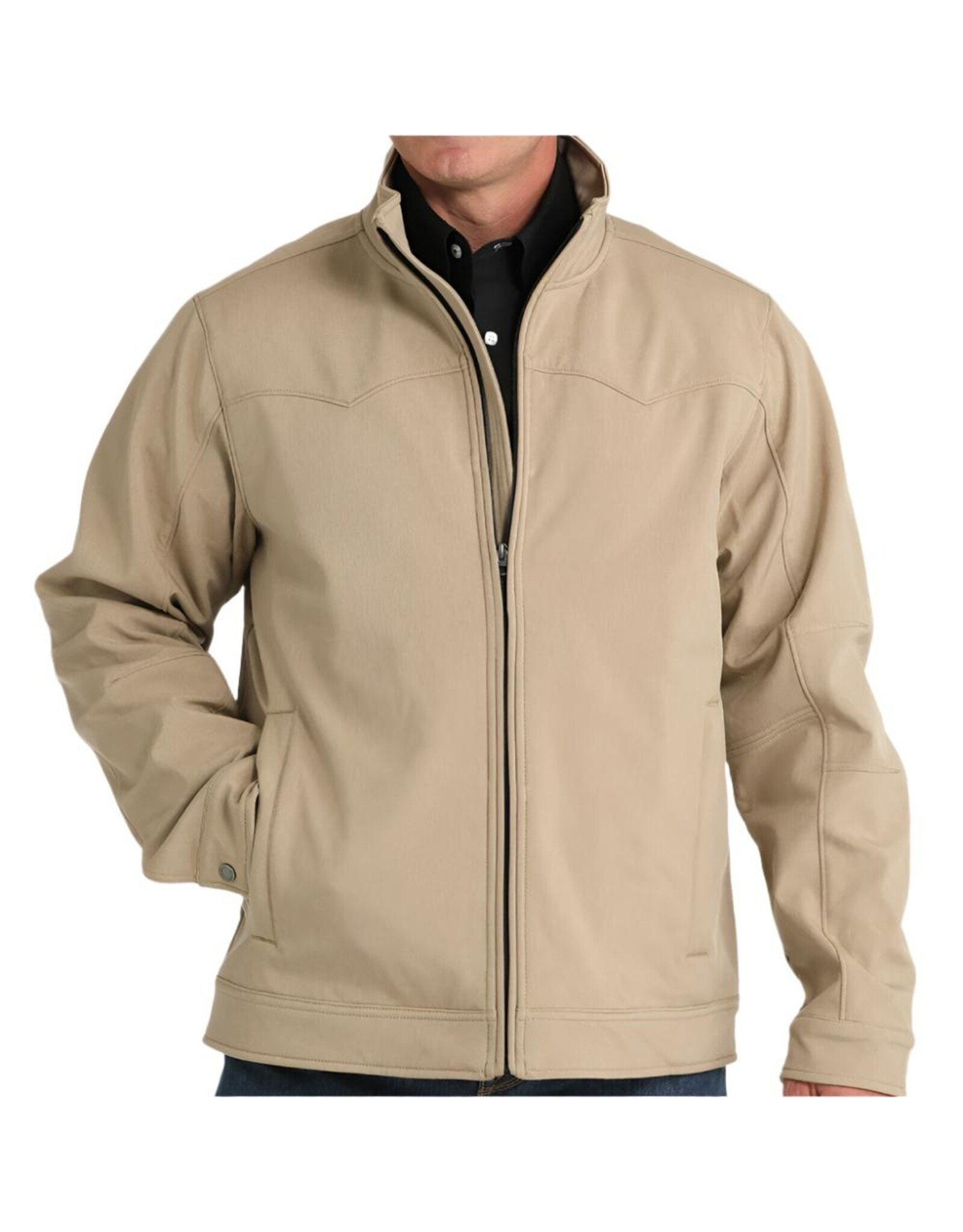 Cinch Cinch Mens Concealed Kahki Bonded Jacket