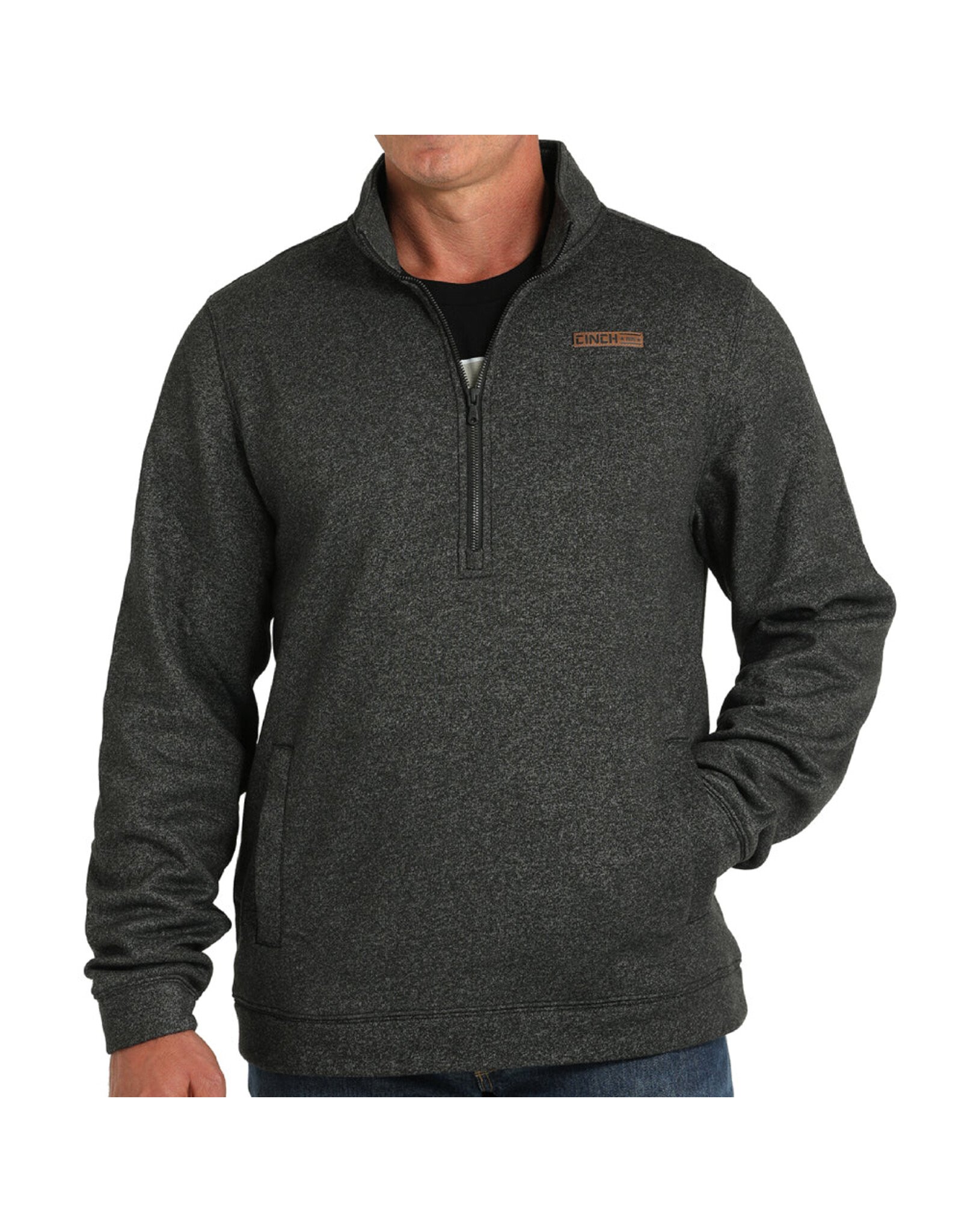 Cinch Cinch Mens 1/4 Zip Pullover Black