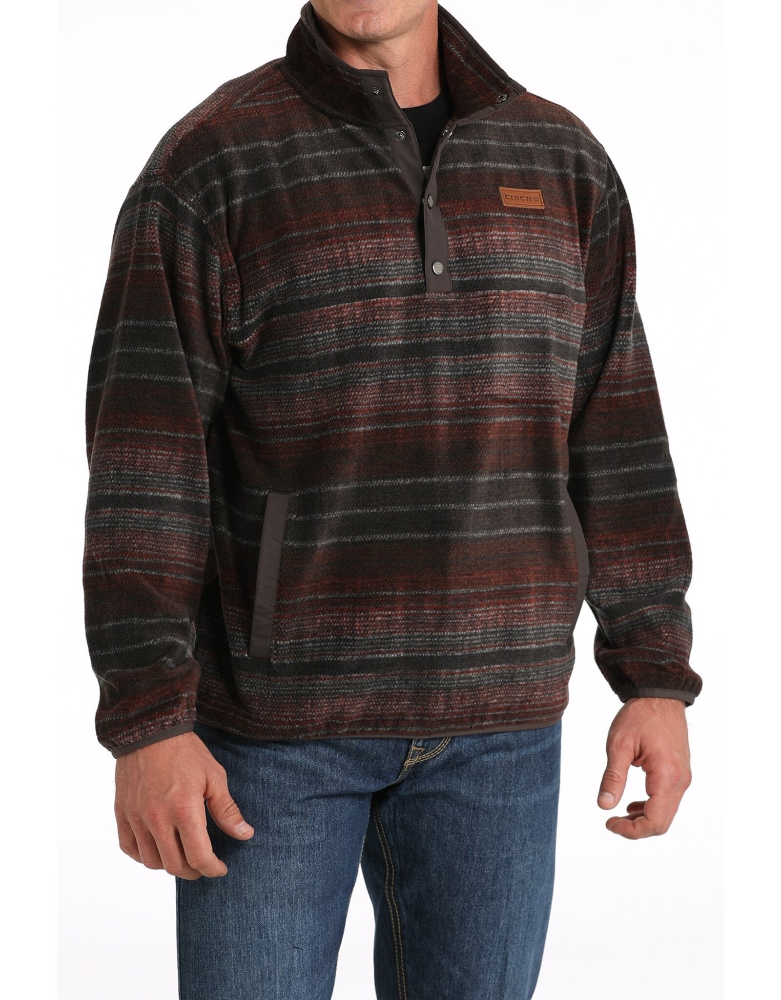 Cinch Cinch Mens Polar Fleece Pullover